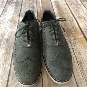 Cole Haan Men's Olive Green Oxfords